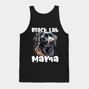 Black Lab Mama Mother'S Day Labrador Retriever Dog Owner Tank Top